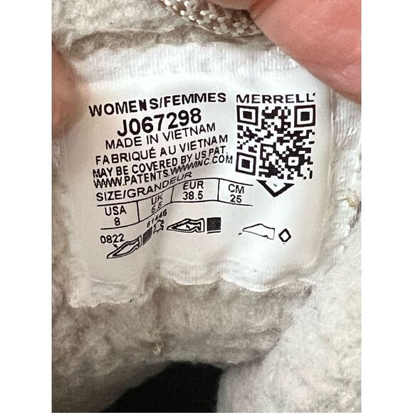 Merrell Womens Size 8 Antora Mid Tobacco Waterproof Insulated Sneaker Snow Boots - Picture 9 of 9